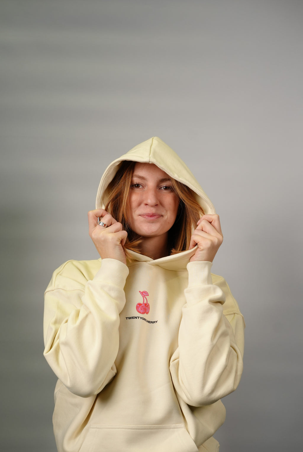 BE THE CHERRY ON TOP OF THE CAKE Oversized Hoodie