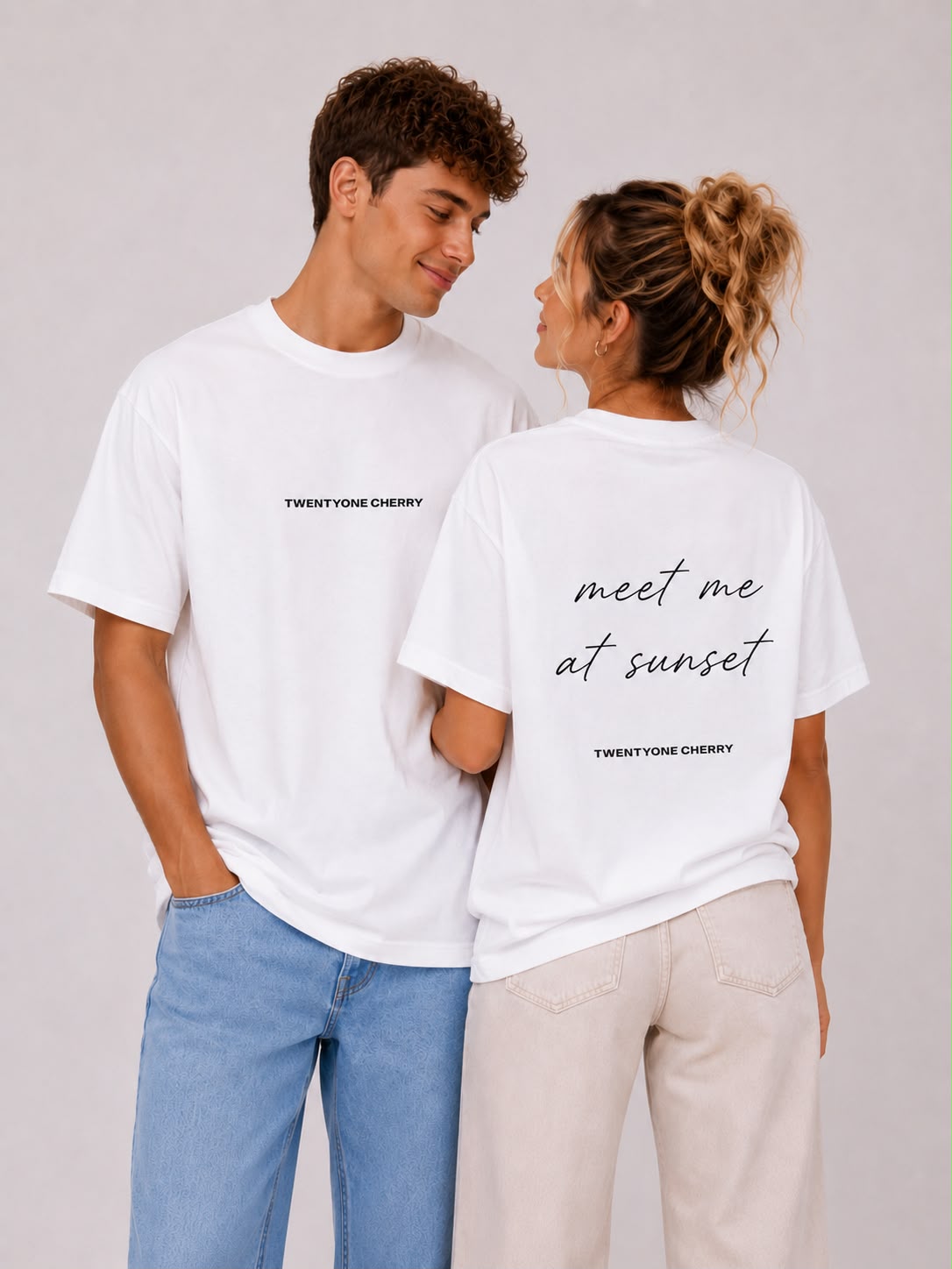 Meet Me At The Sunset Oversized Shirt