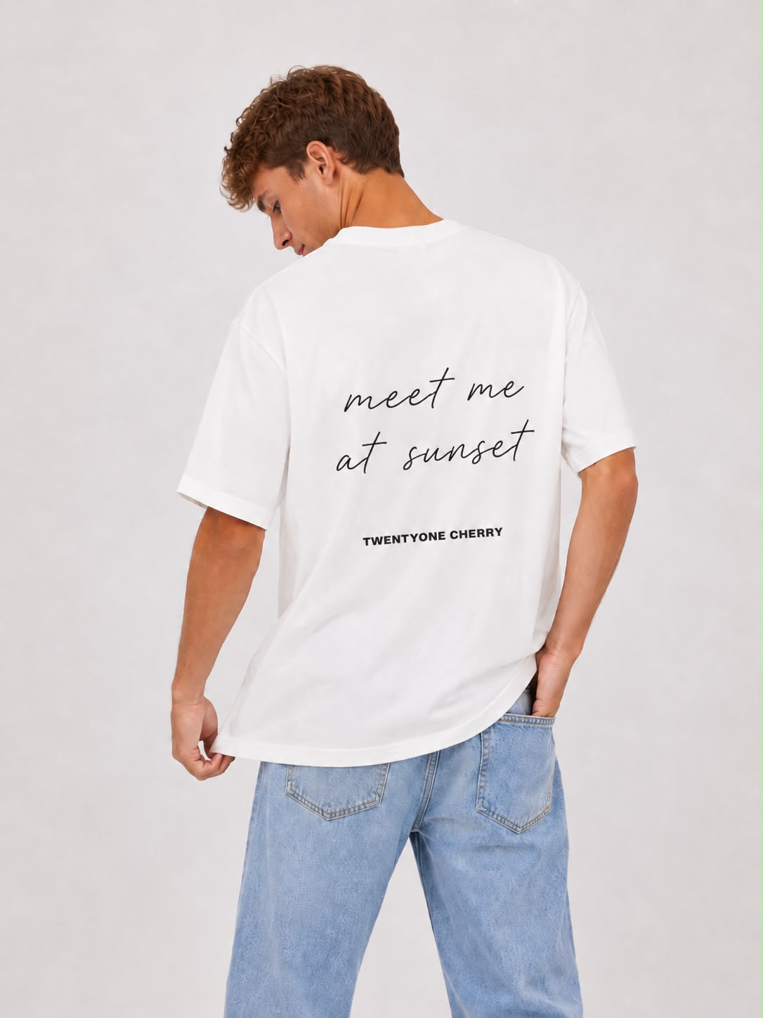 Meet Me At The Sunset Oversized Shirt