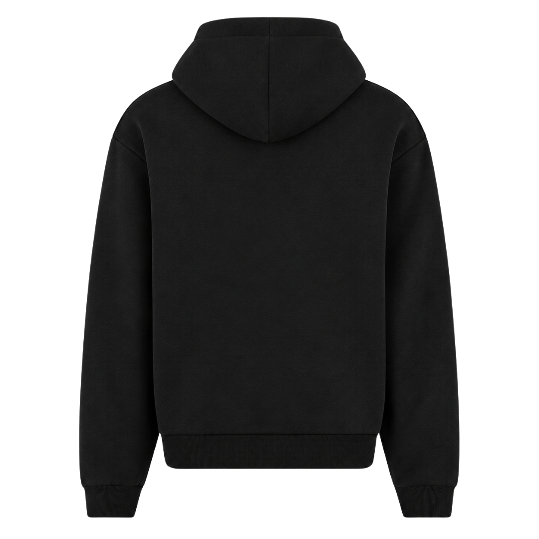 TWENTYONE CHERRY Oversized Zipper Hoodie - Black - Rueckseite