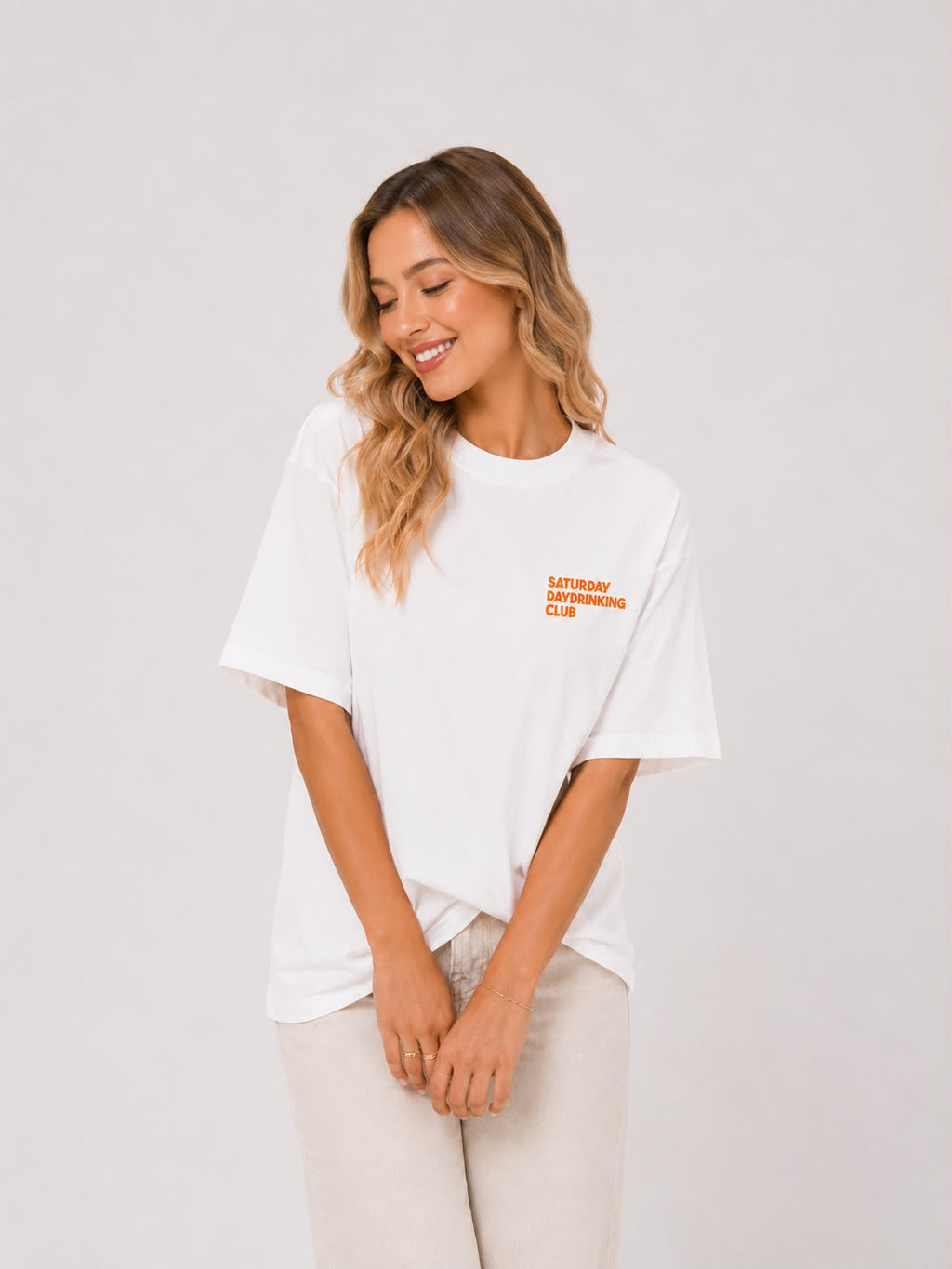 Saturday Daydrinking Club Oversized Shirt
