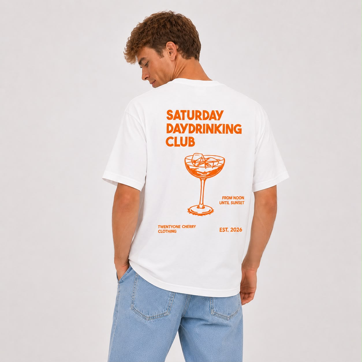 Saturday Daydrinking Club Oversized Shirt